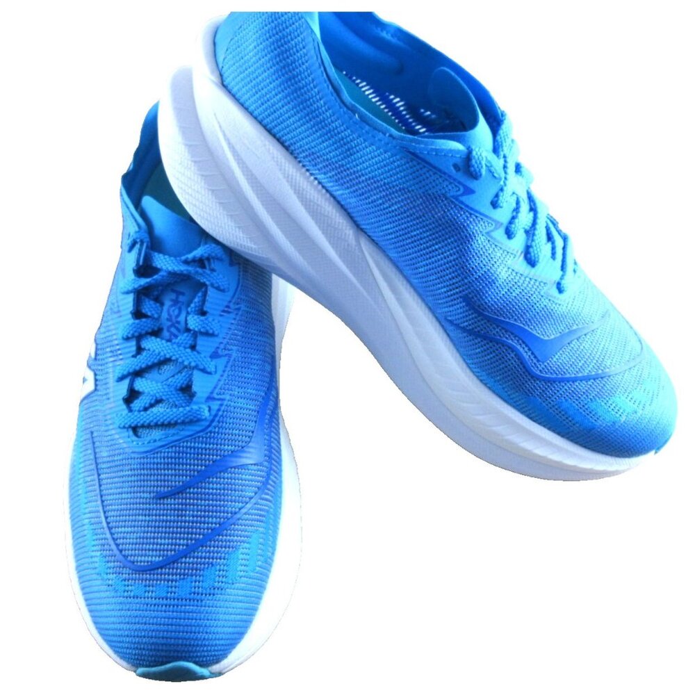 Hoka Men's Mach X 2 Running Shoes Skyward Blue Electric Cobalt Sizes NIB - Picture 4 of 8